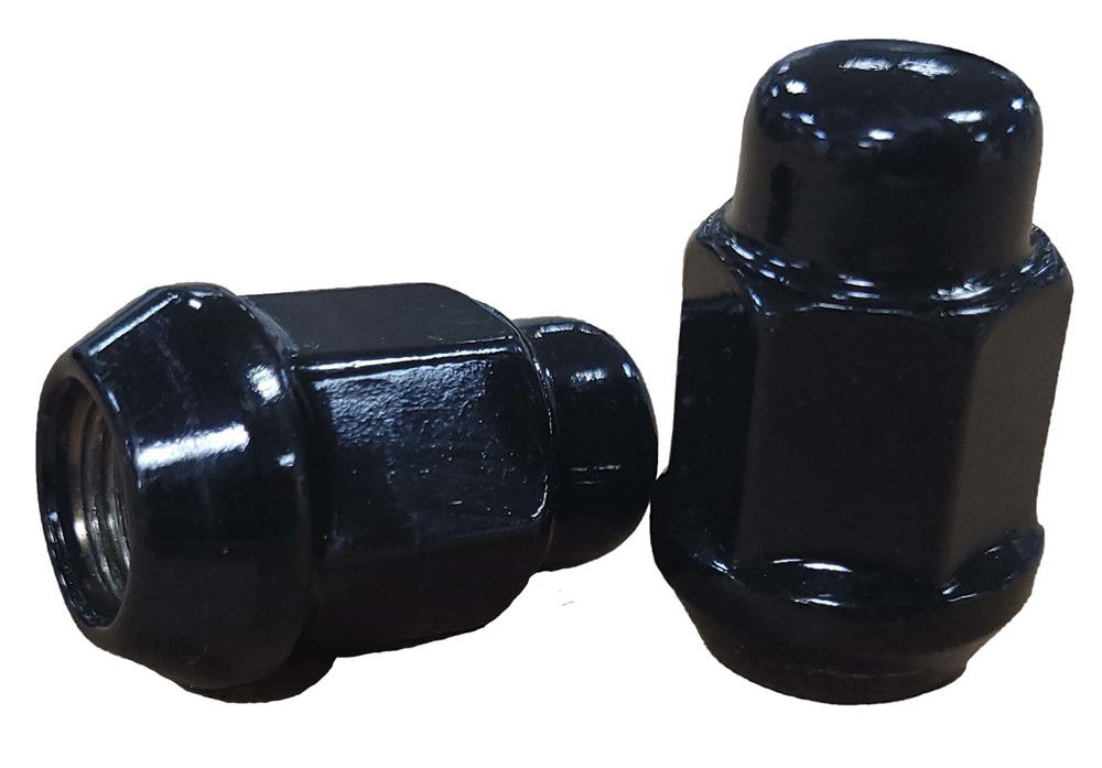 Nut Cone 60? 1/2 Black Capped Acorn Style 1.40