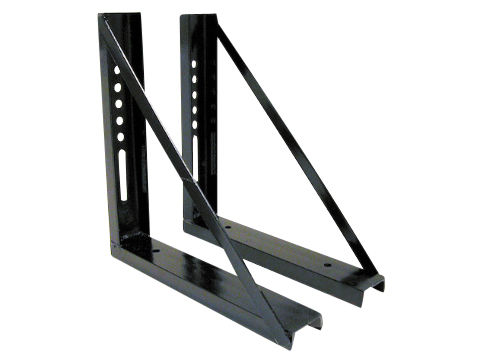 BUYERS MOUNTING BRACKETS STEEL, BLACK, FOR 18 X 18