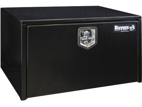 TOOL BOX, 18 X 18 X 30 T-HANDLE BLKPOWDER COATED STEEL