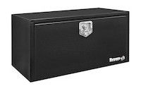 TOOL BOX, 18 X 18 X 36 BLACK W/FOLD-ING T-LATCH HANDLE