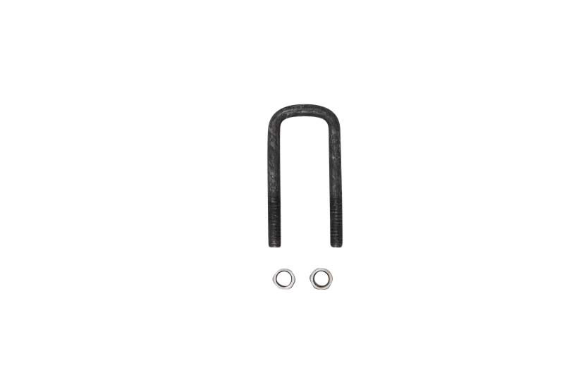 U-Bolt w/Hardware, 1 3/4 Square Axle, 9/16-18 x 5 Long