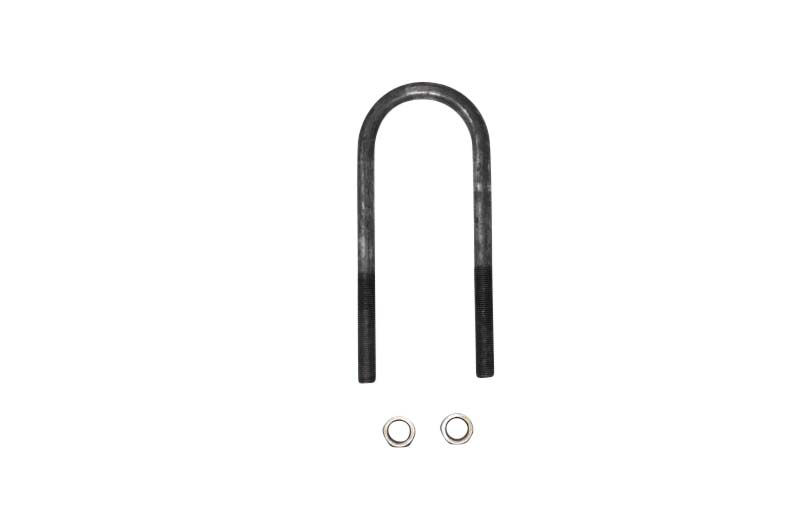 Replacement U-Bolt for Solid Bar Axle 7.5K for 2 1/2" Round Axle Tube, 9/16"-18 Rod Diameter U-Bolts, 7 3/4" Long Legs Plain Finish