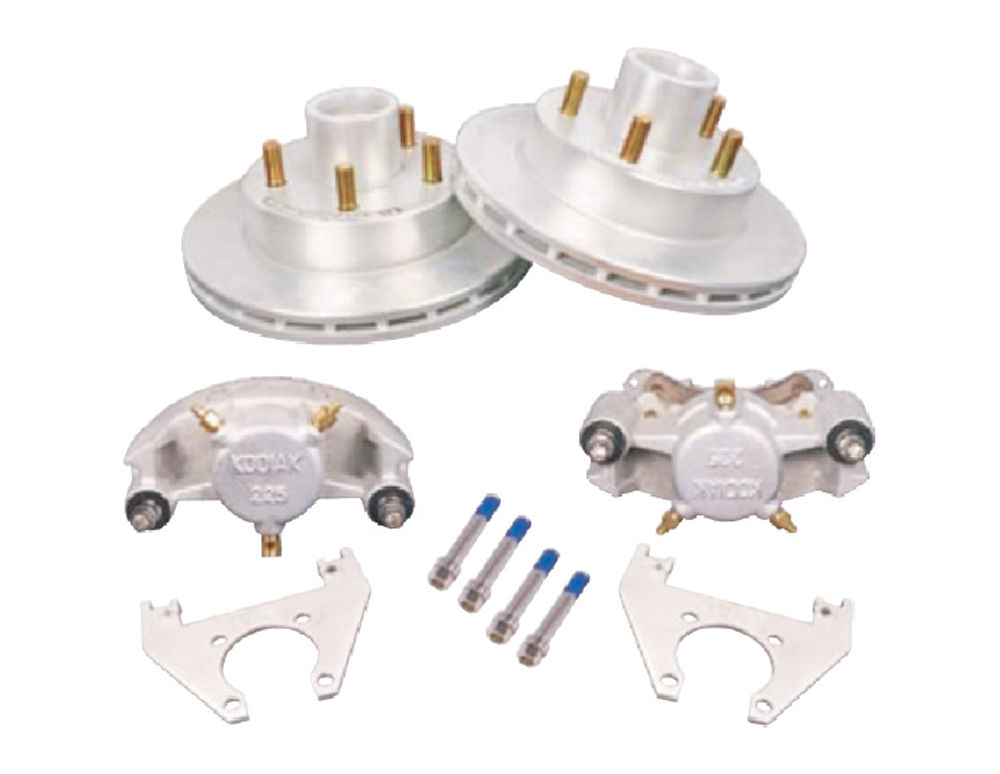 Complete Disc Brake Kit, 10" Hub-Rotor, Gal-Dex Rotor, Caliper and Brackets