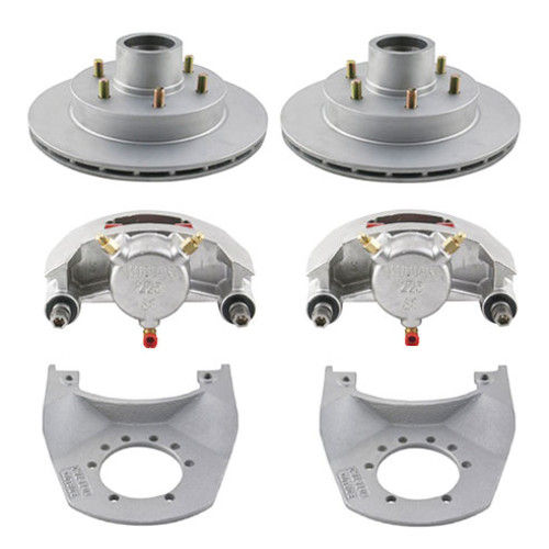Complete Disc Brake Kit, 12" Hub-Rotor, Gal-Dex Rotor, Caliper and Brackets