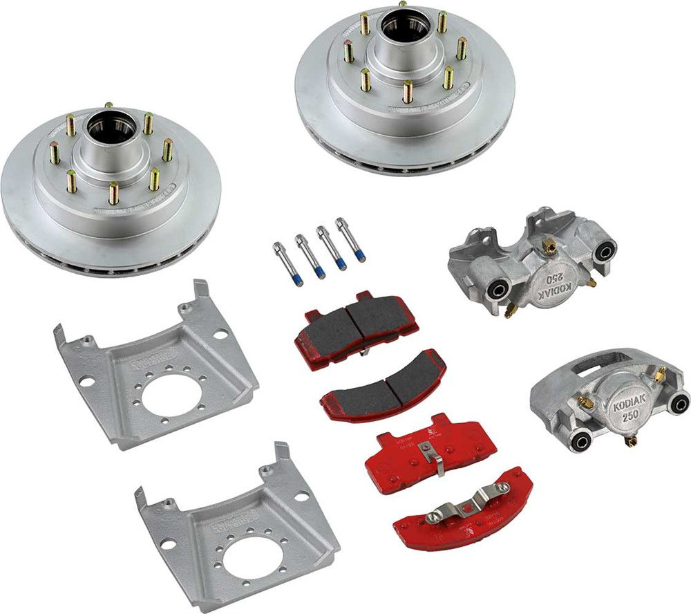 Hub/Rotor Kit, 7K 865 1/2 Stud DACR (1 Axle)