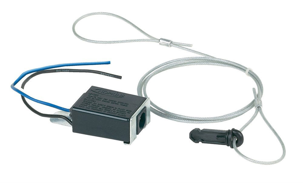 Tekonsha® Brake Breakaway Switch Assembly Including: Breakaway Switch, Vinyl Coated Steel Cable Retaining Cable with Pin 7