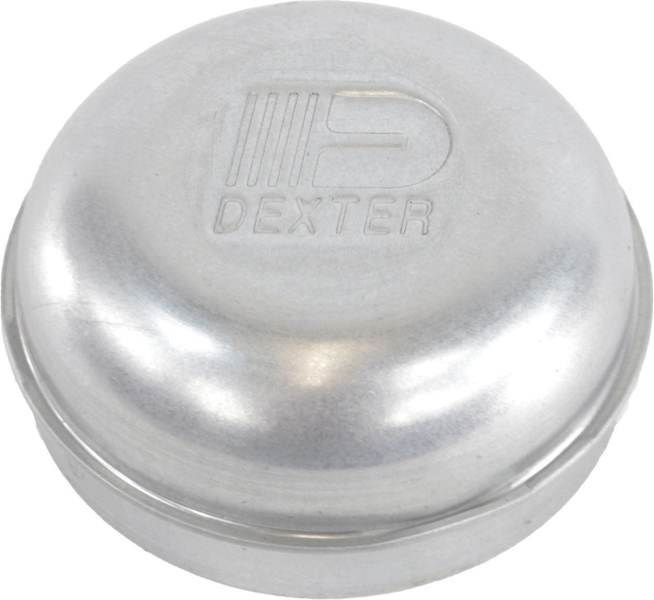 Dust Grease Cap, 2.720" OD, For 5.2K - 7K Standard Lube and 35-mm Nev-R-Lube® Axles, Cold Rolled Stamped Steel, Standard Completely Closed Cap