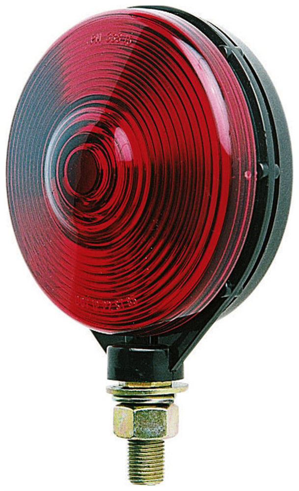 INC Red Stop/Turn/Tail Pedestal Mount, Single-Face