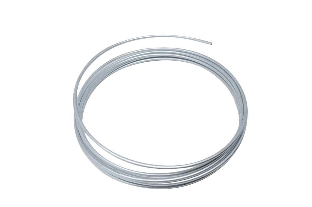 Hydraulic Brake Line - Steel Ridgid 7/32" I.D. -1/4"O.D. - Open Coil Tube Without Fittings on Either End - 25-Feet Long