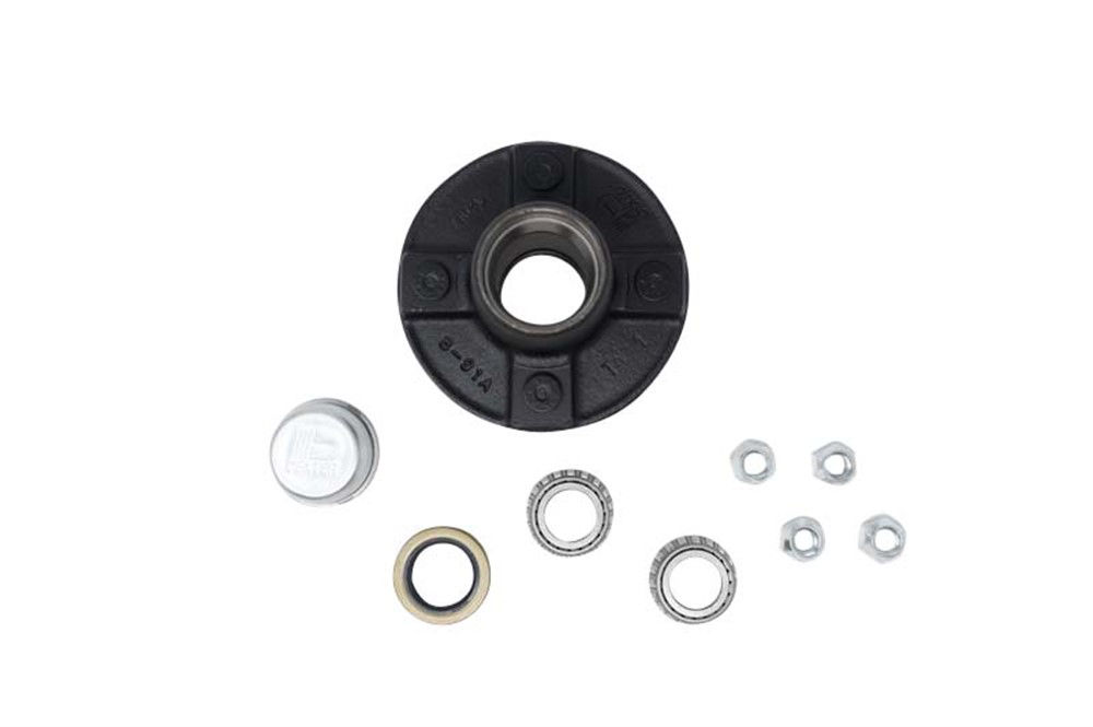 Hub Kit Complete, Loose Components, 440, 2,000 Capacity Per Pair, For BT8 Grease Spindle