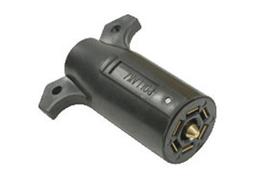 7 POLE PLASTIC RV TYPE TRAILER CONNECTOR, TRAILER END