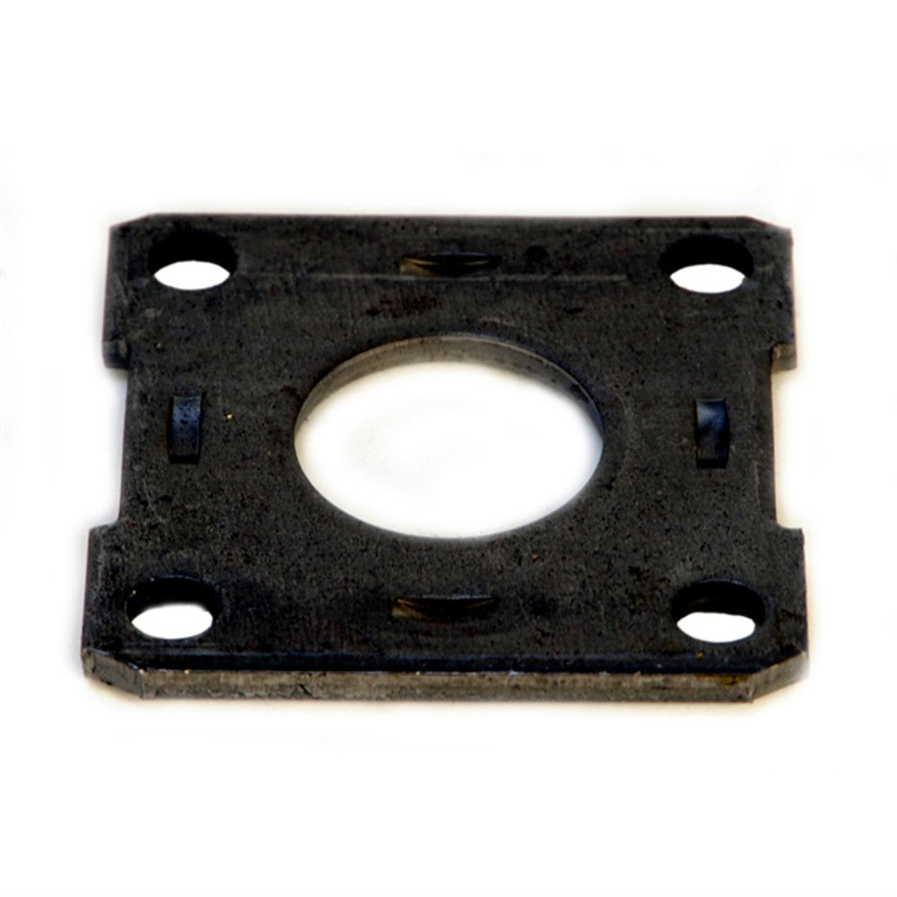 Brake Mounting Flange for 1 3/4" Round Axles, 7" Brake, 4-Bolt, 1.64" Hole ID