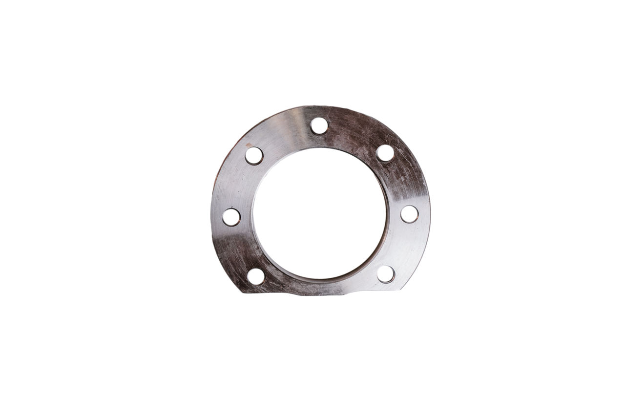Brake Mounting Flange for 5" Round Axles, 12-1/4" Brake 10K - 15K, 7-Bolt, 4.17" Hole ID