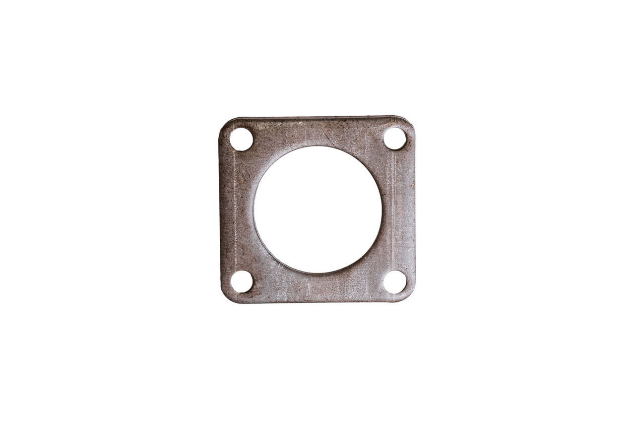 Brake Mounting Flange for 3 1/2" Round Axles, 12-1/4" Brake, 8K, 4-Bolt, 3.01" Hole ID