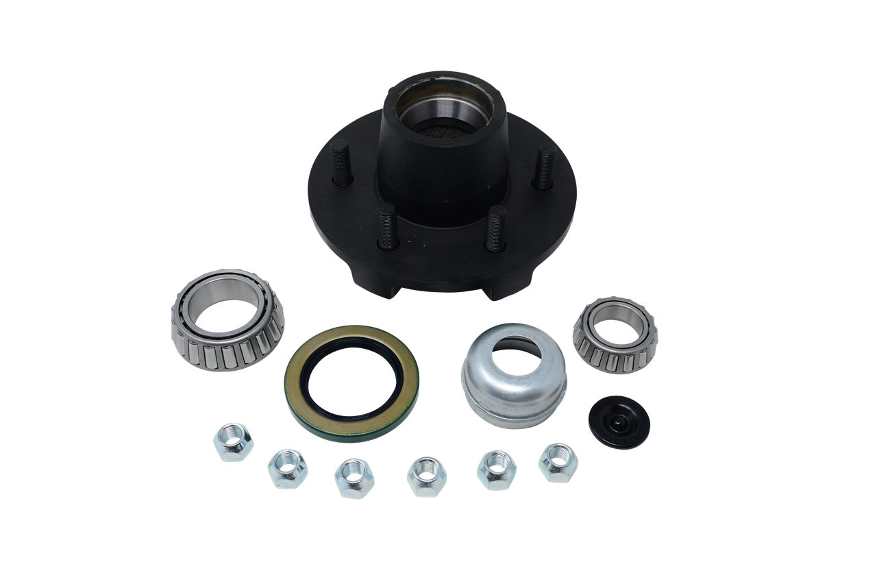 Hub Kit Complete, Loose Components, 655, 2.250" Seal, 6,000 Capacity Per Pair, For #42 E-Z Lube Spindle