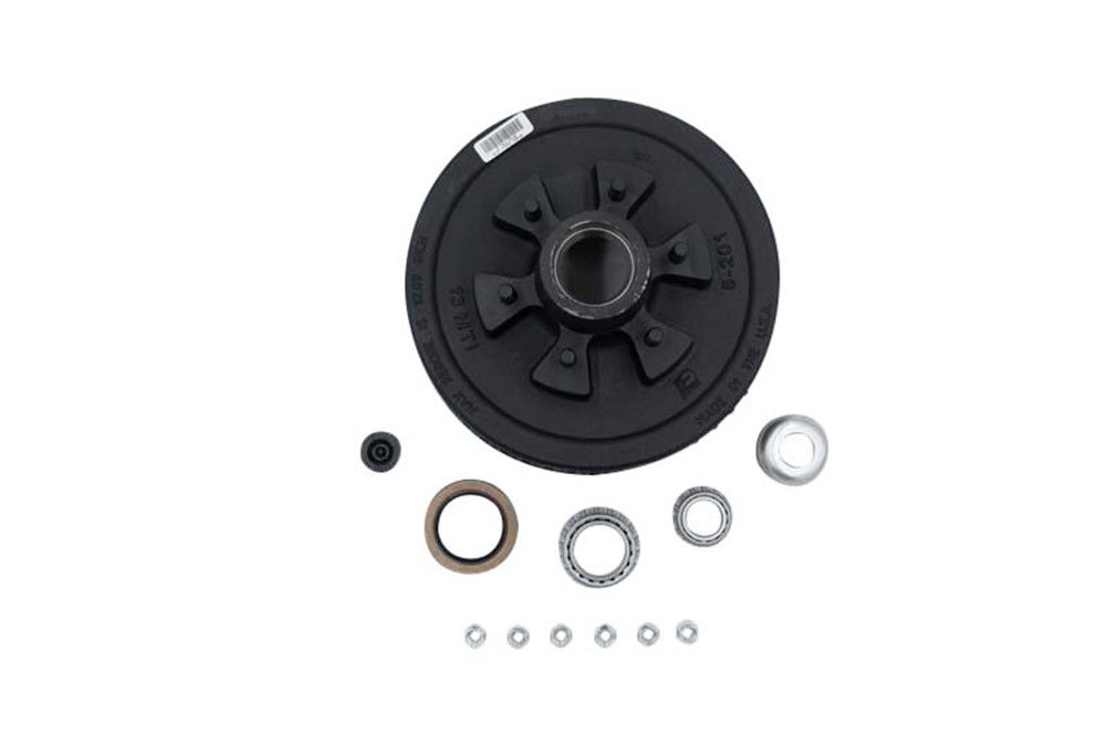 Hub-Drum Kit, Loose Components, 655, 6,000 Per Pair, Fits 12 X 2" Brakes, 2.250" Seal, for #42 E-Z Lube® Spindle