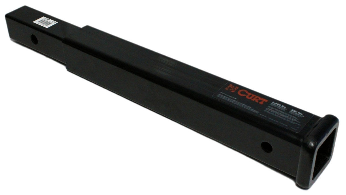 Adapter Hitch Extender, 2 To 2x 18 Long