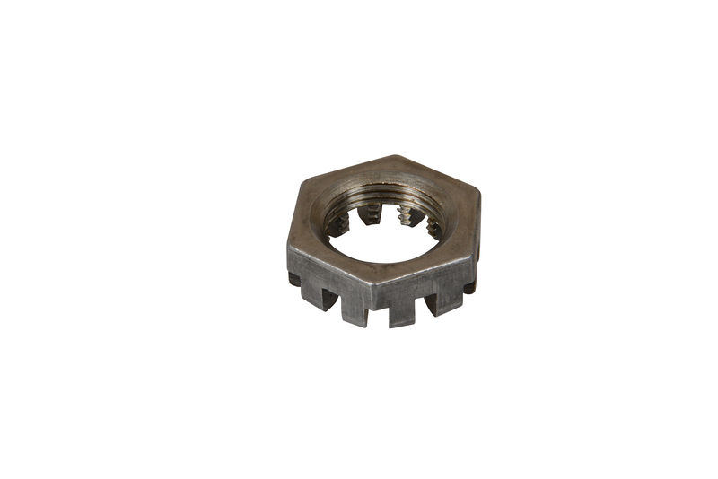 Spindle Castle Hex Nut 1"-14 - 12-Castellations - BTR - #42 Spindle - 0.6K - 8K Capacity E-Z Lube