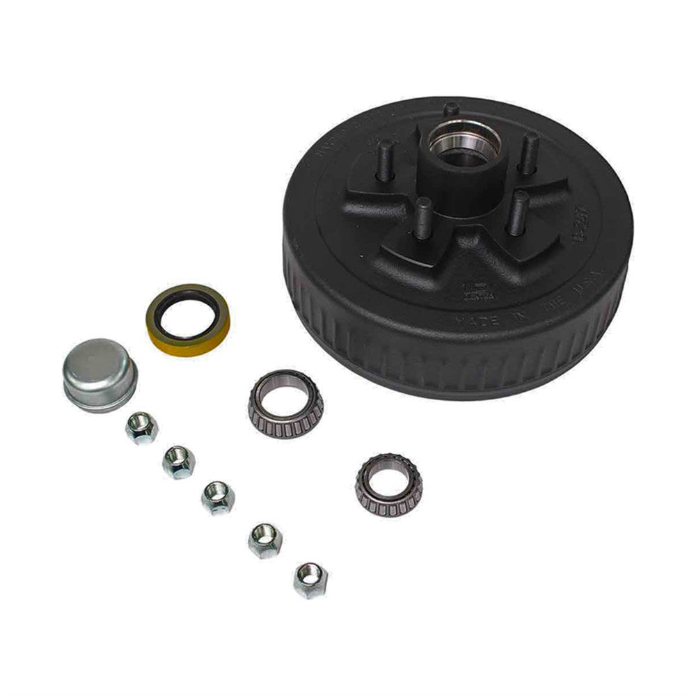 3,500-Lbs Hub-Drum Kit E-Z Lube® Kit 5 Studs on 4-1/2