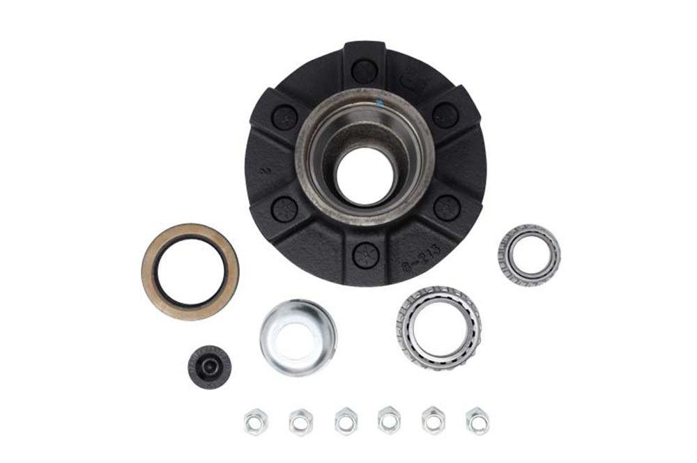 Hub Kit Complete, Loose Components, 655, 5,200 Capacity Per Pair, For #42 E-Z Lube Spindle