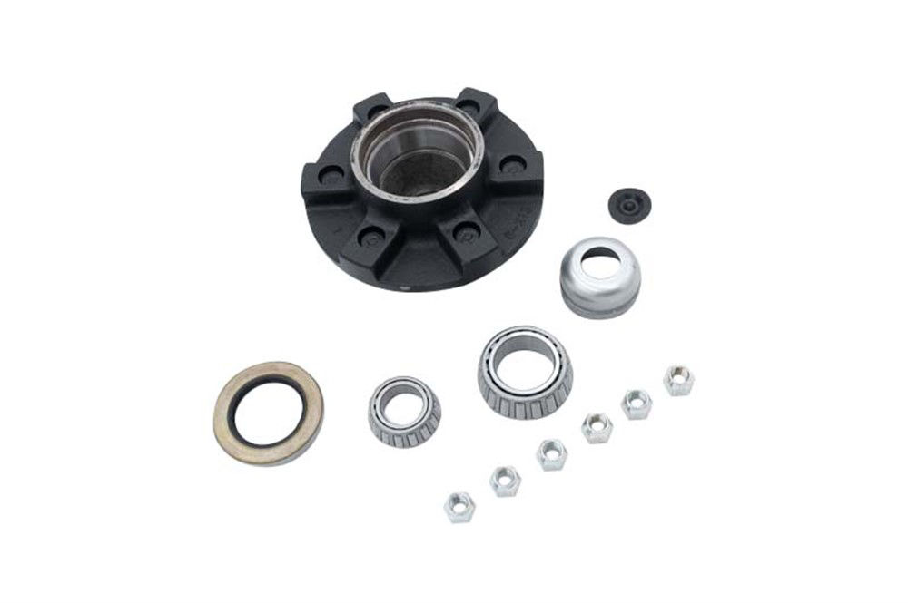 Hub Kit Complete, Loose Components, 655, 2.125" Seal, 6,000 Capacity Per Pair, For #42 E-Z Lube Spindle