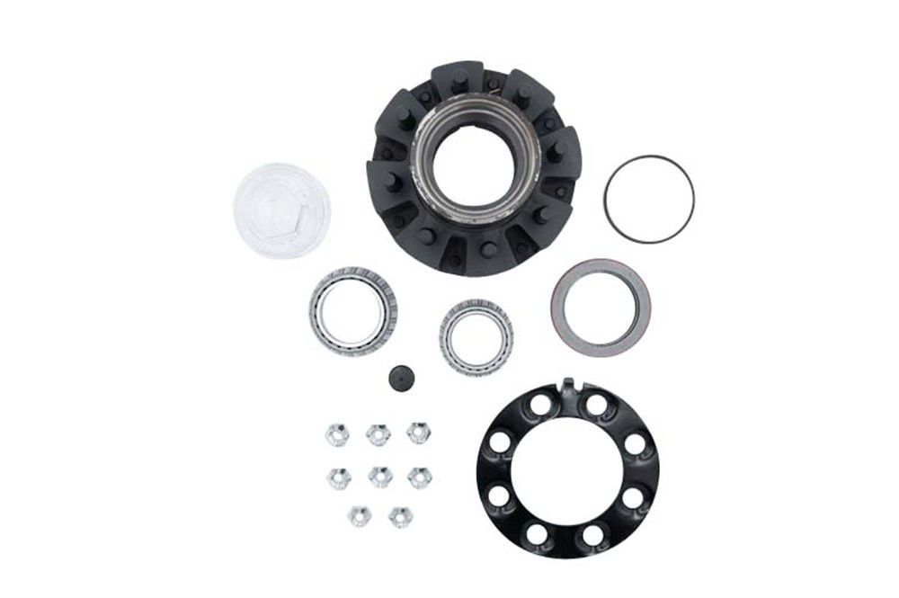 Hub Kit Complete, Loose Components, 865, 12,000 Capacity Per Pair, Oil Bath, Disc Brake