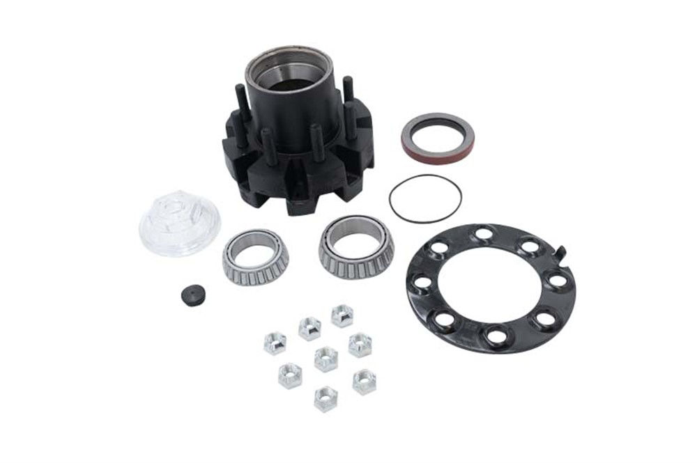 Hub Kit Complete, Loose Components, 865, 12,000 Capacity Per Pair, Oil Bath, Drum Brake