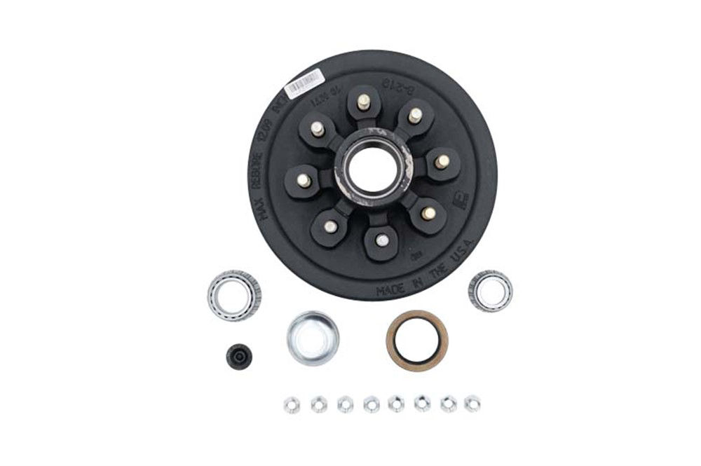 Hub-Drum Kit, Loose Components, 865, 5,200-7,000 Lbs Per Pair, Fits 12 X 2" Brakes, 2.250" Seal, 9/16" Studs, for #42 E-Z Lube® Spindle