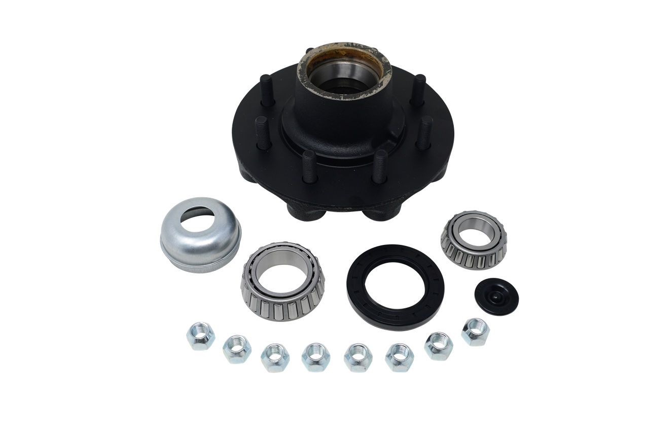 Hub Kit Complete, Loose Components, 865, 2.250" Seal, 5,200-7,000 Capacity Per Pair, For #42 E-Z Lube Spindle
