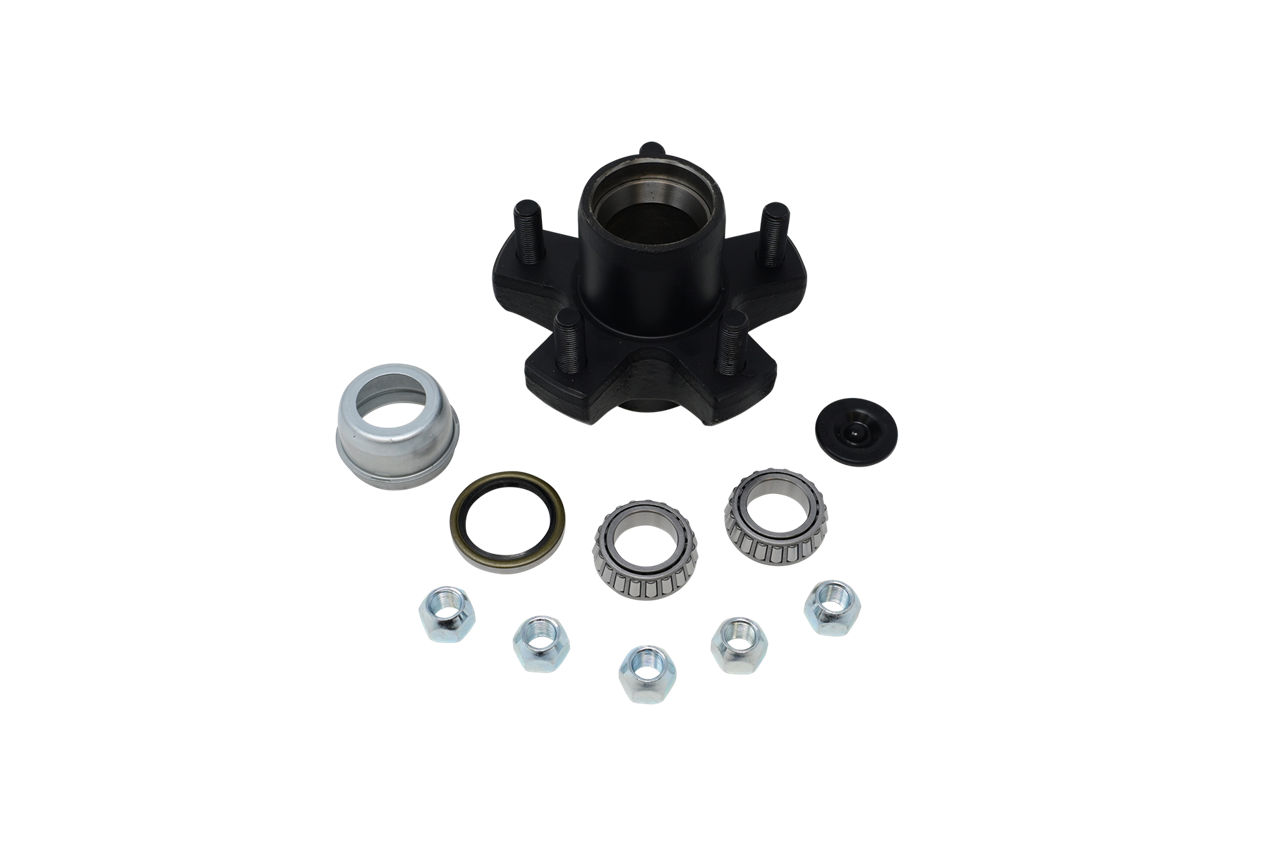 Hub Kit Complete, Loose Components, 545, 5-1/2" Flange Diameter, 2,200 Capacity Per Pair, For BTR E-Z Lube Spindle