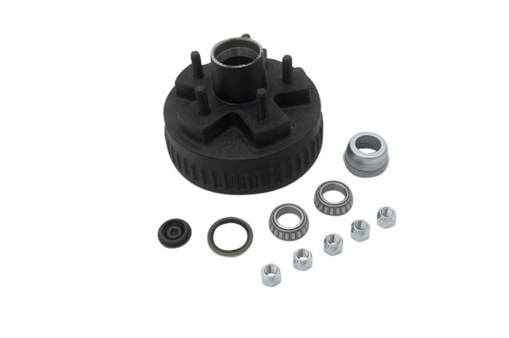 Hub-Drum Kit, Loose Components, 545, 2,200 Lbs per Pair, Fits 7-1.75" Hydraulic Brakes, for BTR E-Z Lube® Spindle