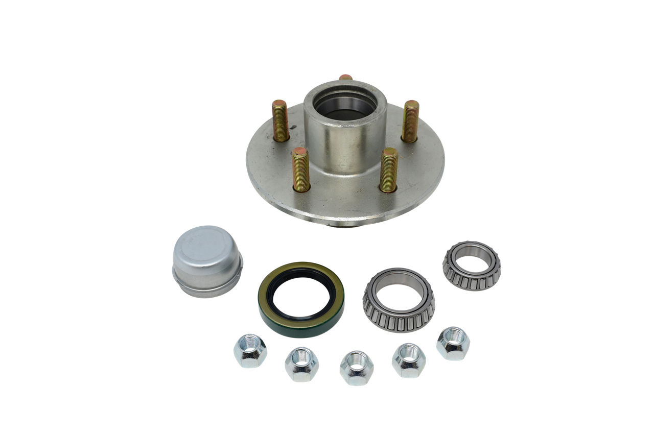Hub Kit Complete, Loose Components, 545, Gal-Dex Finish, 3,500 Capacity Per Pair, For #84 Grease Spindle, Dexter®