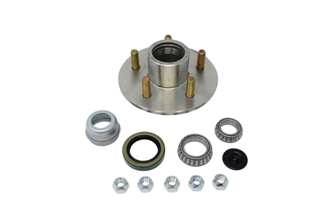 Hub Kit Complete, Loose Components, 545, Gal-Dex Finish, 3,500 Capacity Per Pair, For #84 E-Z Lube Spindle, Dexter®
