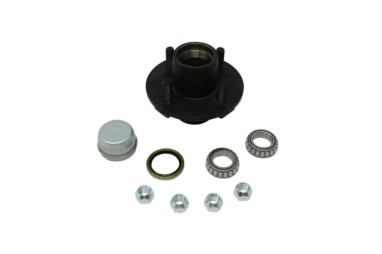 Hub Kit Complete, Loose Components, 440, 2,200 Capacity Per Pair, For BTR Grease Spindle
