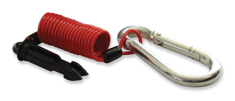 Fastway Trailer Products® Zip 4' Coiled Breakaway Cable w/ Plunger