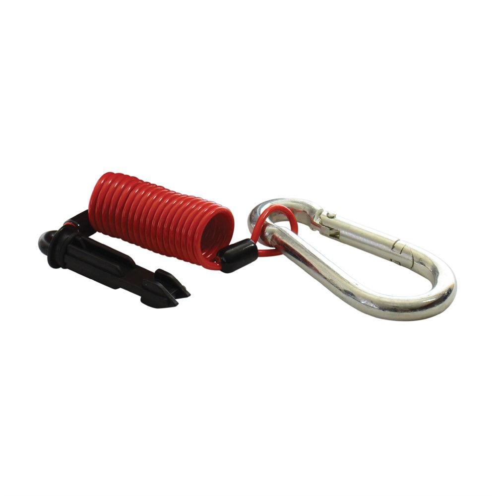 Fastway Trailer Products® Zip 6' Coiled Breakaway Cable w/ Plunger