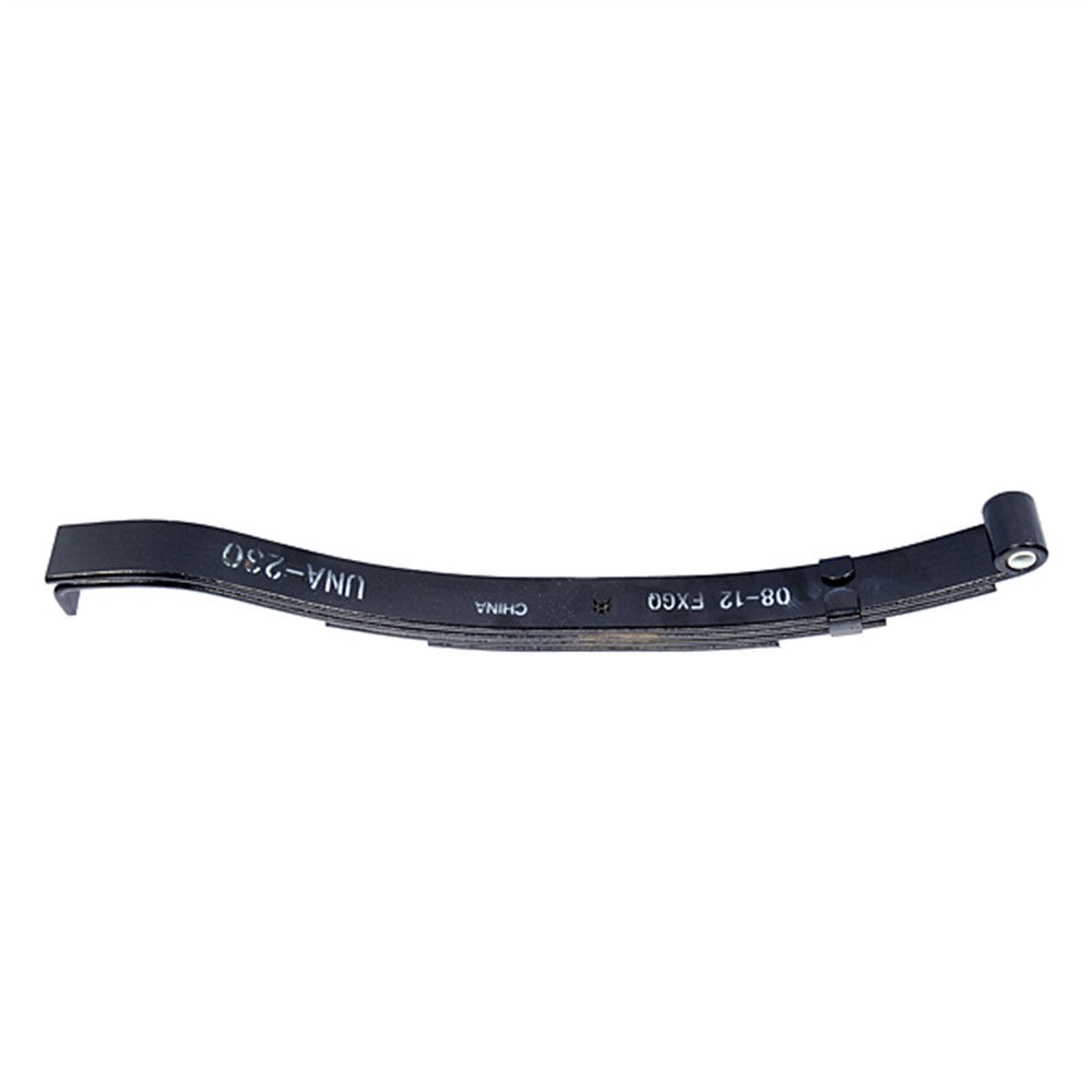 Slipper 2"Wide x 26 1/8"Long - 9/16" Spring Eye Diameter - 4-Leaf 2,000 LBS. Capacity Each Spring Assembly- Front Divisional Length: 11 3/16" Slipper Eye to Slipper Hanger Line Point Length: 24 7/8"