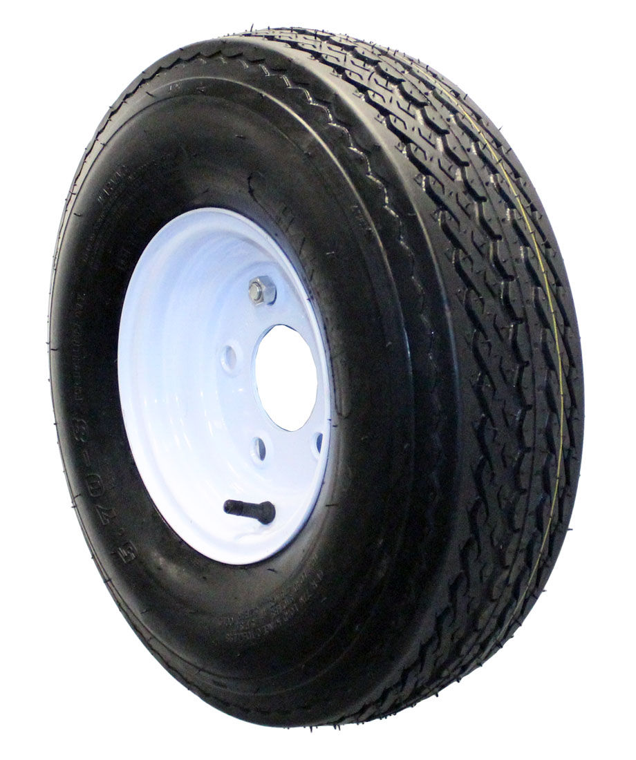 Trailer tires and wheels