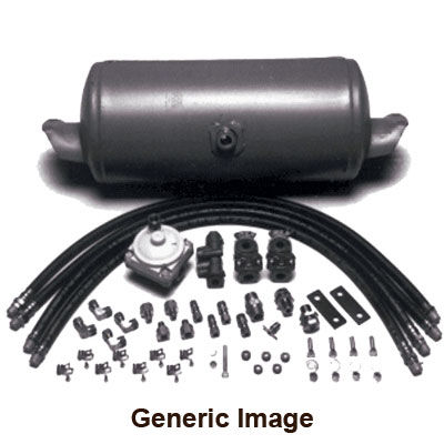 Series 8200 ABS Air Trailer Kit for Tandem Axle Trailer with 2 ABS Axles - 4S/2M with Spring Brakes