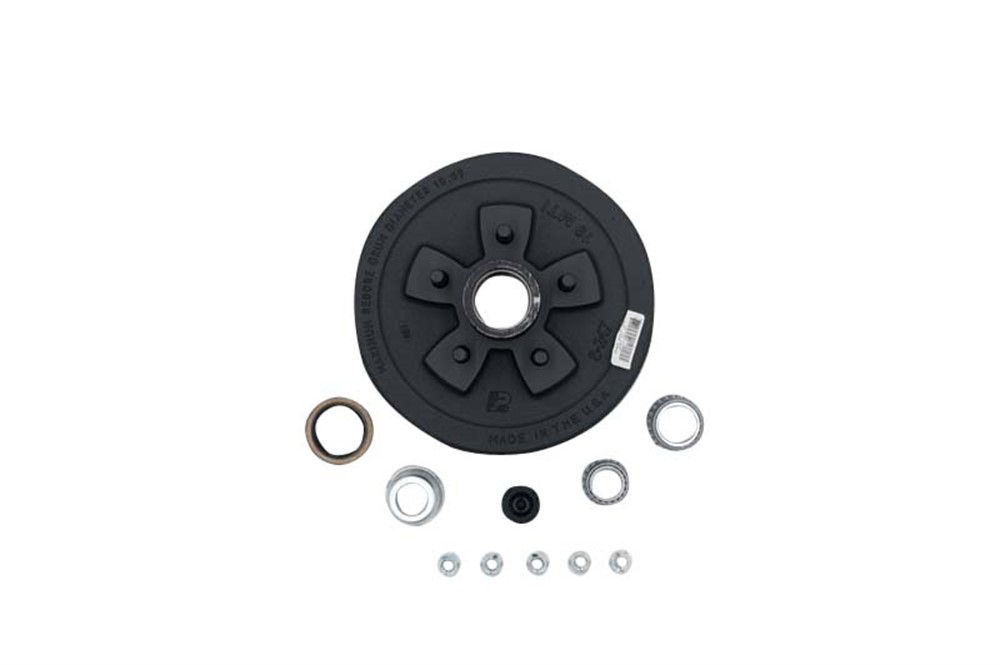 Hub-Drum Kit, Loose Components, 545, 3,500 Lbs Per Pair, Fits 10 X 2-1/4" Brakes, for #84 E-Z Lube® Spindle