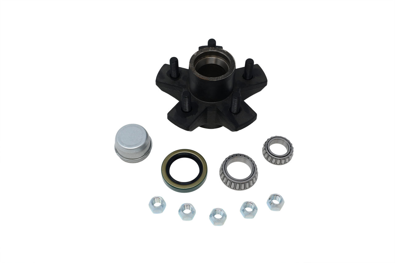 Hub Kit Complete, Loose Components, 5475, 3,500 Capacity Per Pair, For #84 Grease Spindle