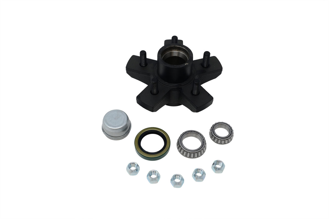Hub Kit Complete, Loose Components, 550, 3,500 Capacity Per Pair, For #84 Grease Spindle