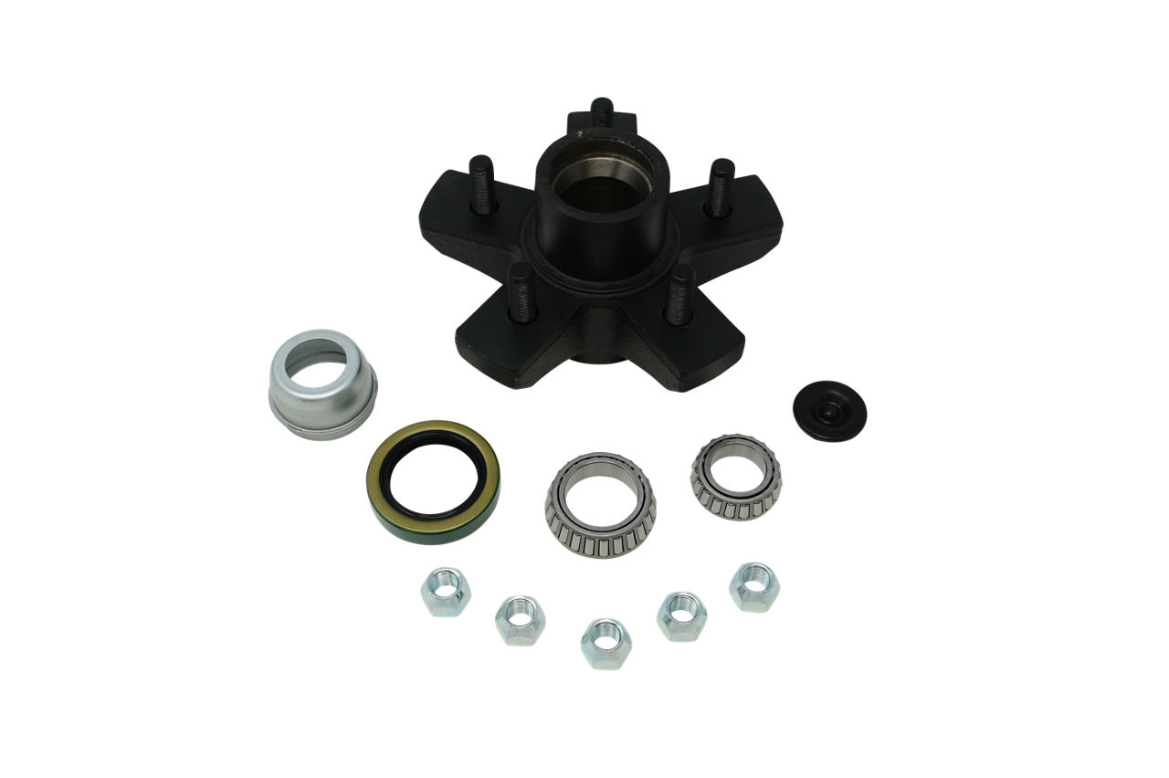 Hub Kit Complete, Loose Components, 550, 3,500 Capacity Per Pair, For #84 E-Z Lube Spindle