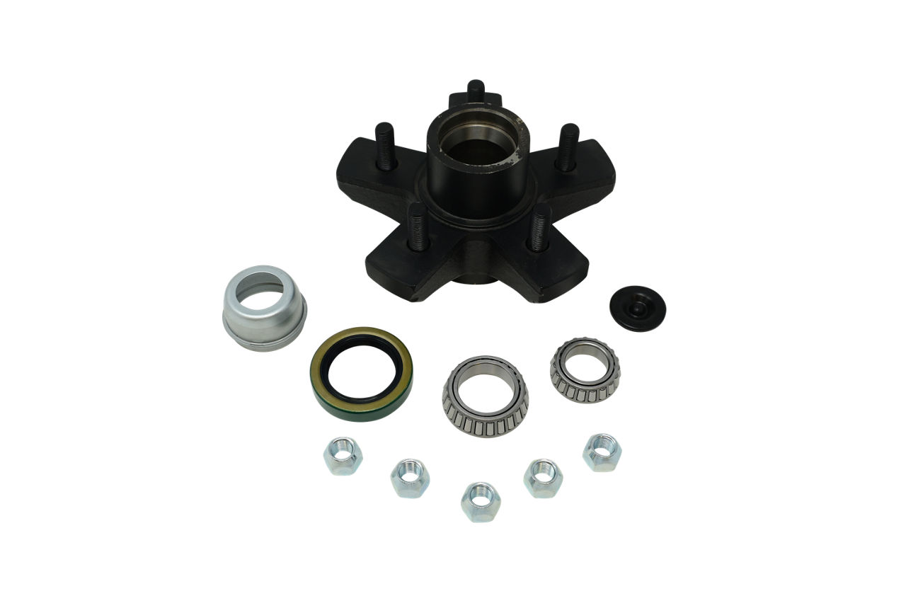 Hub Kit Complete, Loose Components, 555, 3,500 Capacity Per Pair, For #84 E-Z Lube Spindle