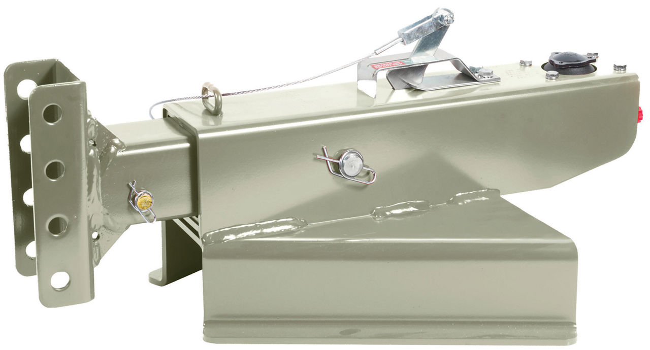 Demco® 8K Surge Brake Actuator Coupler Model DA91, Weld-On Center Mount for Drum Brake Systems, Primed, Latch
