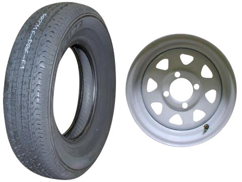 13X4.5 4/4 WSPOKE ASSY 13 X 4.5