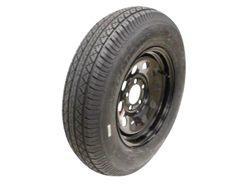 ST205/75R15D, GOODRIDE 15” X 6”, 5-4.5, MOD BLACK