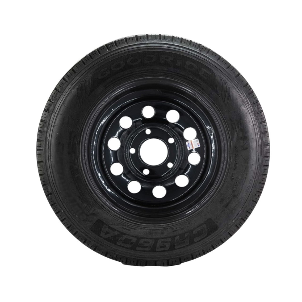 ST205/75R15C GOODRIDE 15” X 5” 5-5 MOD BLACK