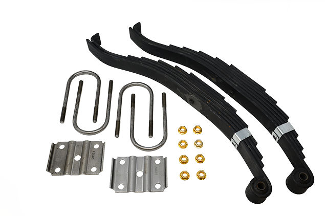 Axle Springs and U-Bolt Kit 4000# 26.50 7 Leaf Spring with U-Bolt Kit (Apubr2) 3 Round