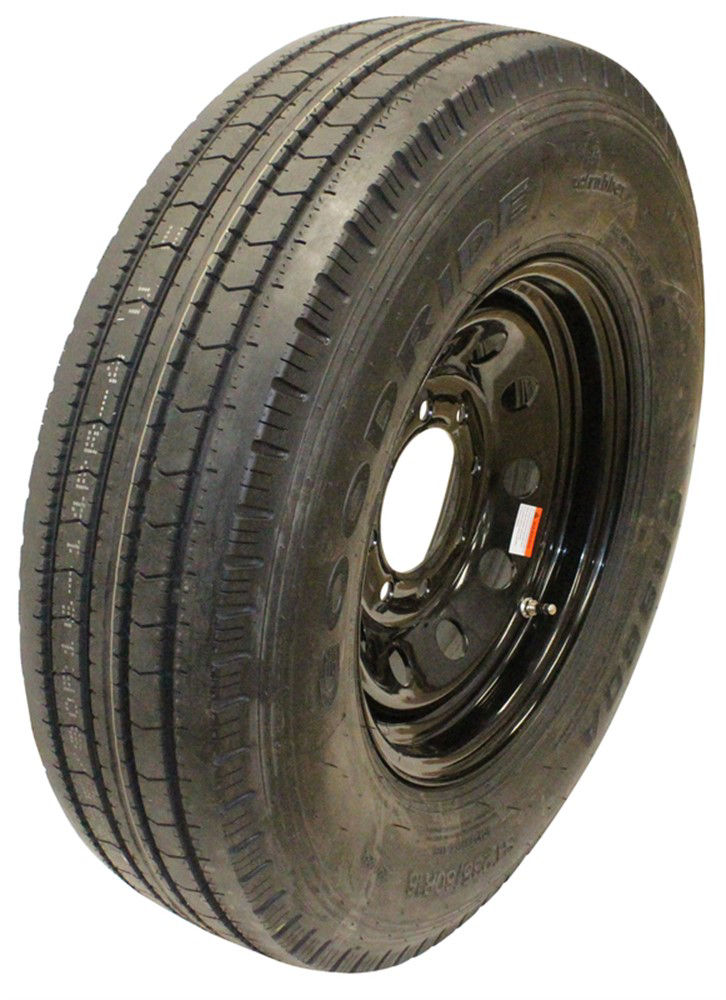 ST235/80R16E GOODRIDE 16”X 6” 8-6.5 MOD BLACK